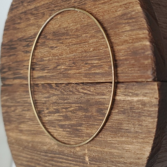 B0633 thin copper toned slider bracelet‎ - Picture 1 of 2